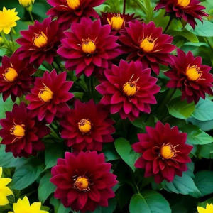 Георгин Вуцапо купить по цене от 327р. в интернет-магазине «Посадика» с доставкой почтой в в Агрызе и по всей России – [изображение №1].