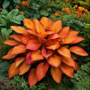 Хоста Солнечный Нектар купить по цене от 605р. в интернет-магазине «Посадика» с доставкой почтой в в Агрызе и по всей России – [изображение №1].